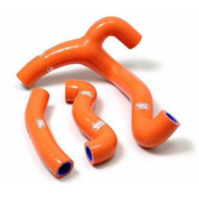 Samco Sport Coolant Hose 3 Piece Kit Orange 12-23 Gas Gas Husqvarna KTM 50 Samco Sport KTM-45-or