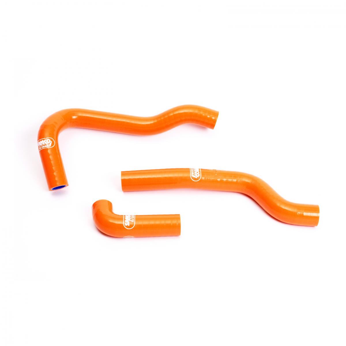Samco Sport Coolant Hose 3 Piece Kit Orange 98-08 KTM 65 SX Samco Sport KTM-1-or