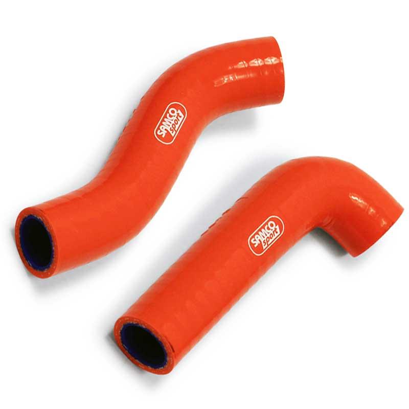 Samco Sport Coolant Hose 2 Piece Kit Orange 18-25 KTM Husqvarna Gas Gas 85 SX Samco Sport KTM-97-or