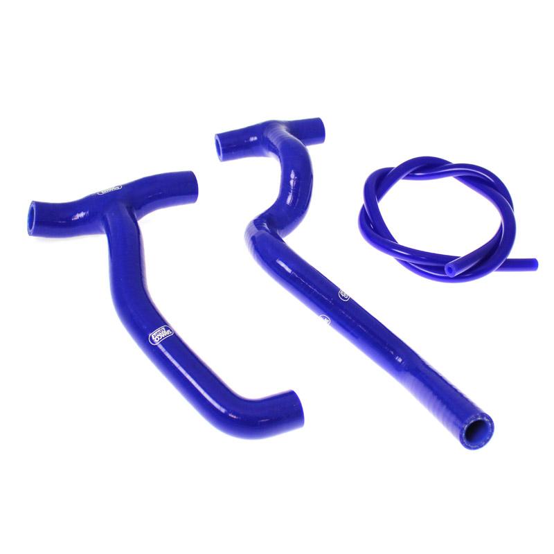 Samco Sport Coolant Hose 3 Piece Kit Blue 13-21 Sherco 250 300 Se F-r Samco Sport She-3-bu