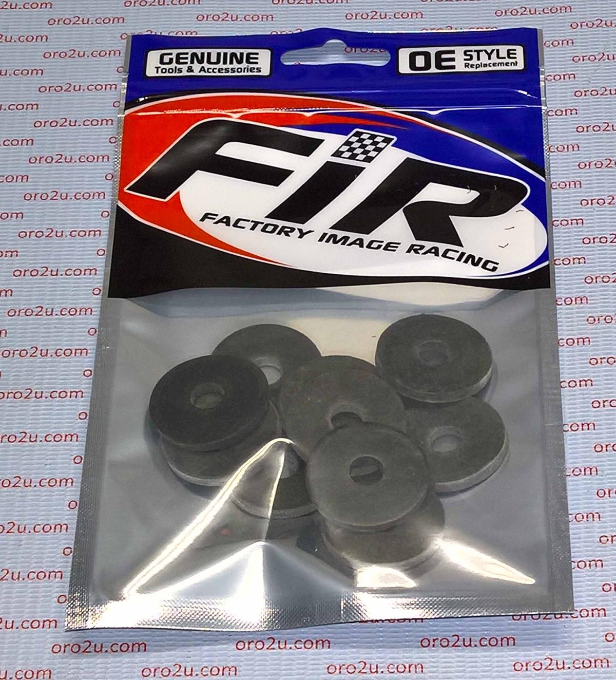 FIR Washer 8x30x3 Rubber Pack/10, Rubber Washer