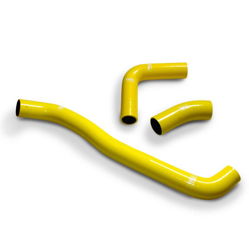 Samco Sport Coolant Hose 3 Piece Kit Yellow 00-16 Suzuki 400 DR Z S Sm Samco Sport Suz-25-ye
