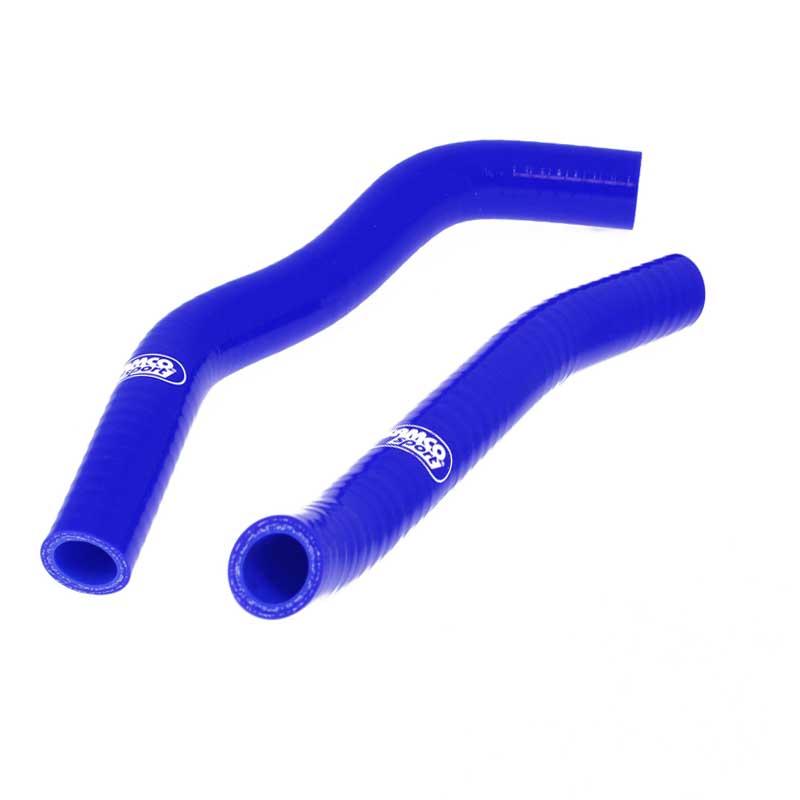 Samco Sport Coolant Hose 2 Piece Kit Blue 97-18 Yamaha 85 YZ Samco Sport Yam-22-bu