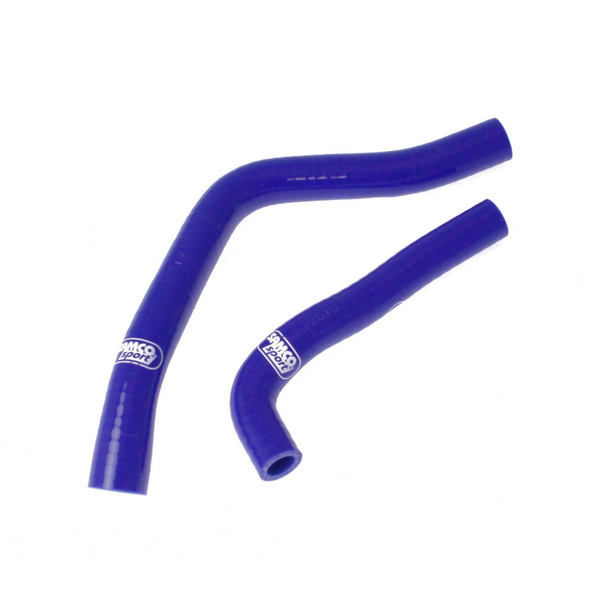 Samco Sport Coolant Hose 2 Piece Kit Blue 05-10 Yamaha 125 Dt Samco Sport Yam-19-bu