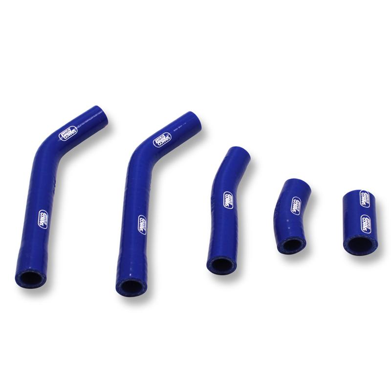 Samco Sport Coolant Hose 5 Piece Kit Blue 89-92 Yamaha 125 YZ Samco Sport Yam-74-bu