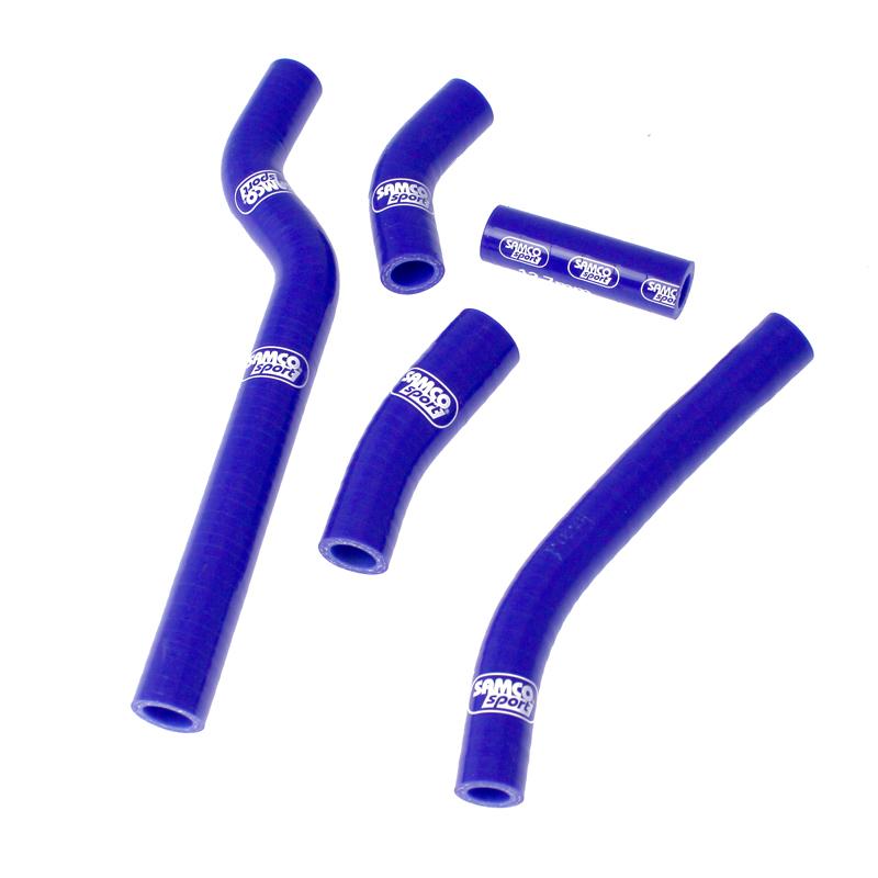 Samco Sport Coolant Hose 5 Piece Kit Blue 06 Yamaha 250 YZ F Samco Sport Yam-25-bu