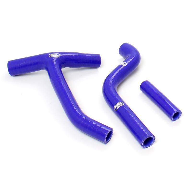 Samco Sport Coolant Hose 3 Piece Kit Blue 10-13 Yamaha 250 YZ F 'y' Race Design Samco Sport Yam-39-bu
