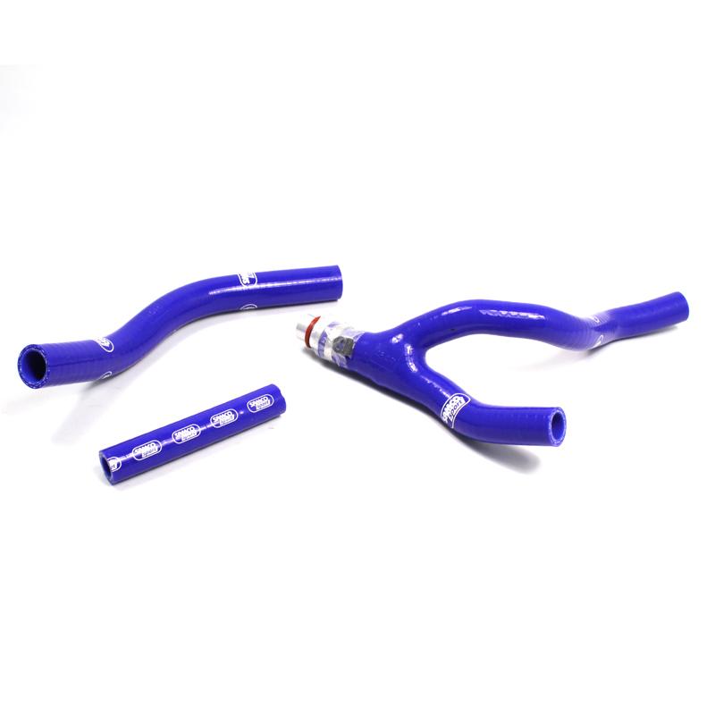 Samco Sport Coolant Hose 4 Piece Kit Blue 14-18 Yamaha 250 YZ F 'y' Race Design Samco Sport Yam-64-bu