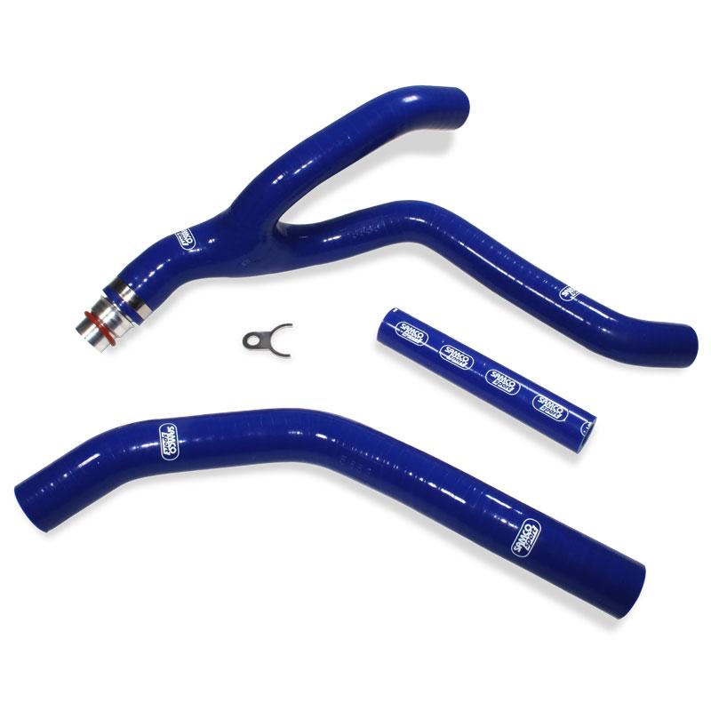 Samco Sport Coolant Hose 3 Piece Kit Blue 19-23 Yamaha 250 YZ WR F 'y' Race Design Samco Yam-92-bu