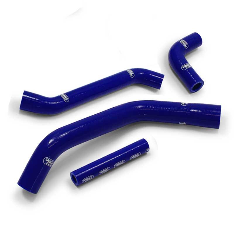 Samco Sport Coolant Hose 4 Piece Kit Blue Yamaha 450 WR YZ F Oem Design Samco Sport Yam-85-bu