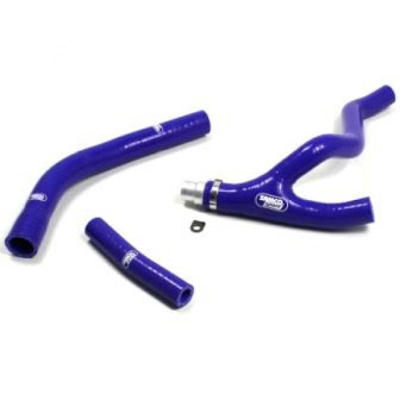 Samco Sport Coolant Hose 4 Piece Kit Blue 14-17 Yamaha 450 YZ F 'y' Race Design Samco Sport Yam-65-bu
