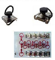 Rijomotor Quick Mount Clips Red 10pcs 121411304