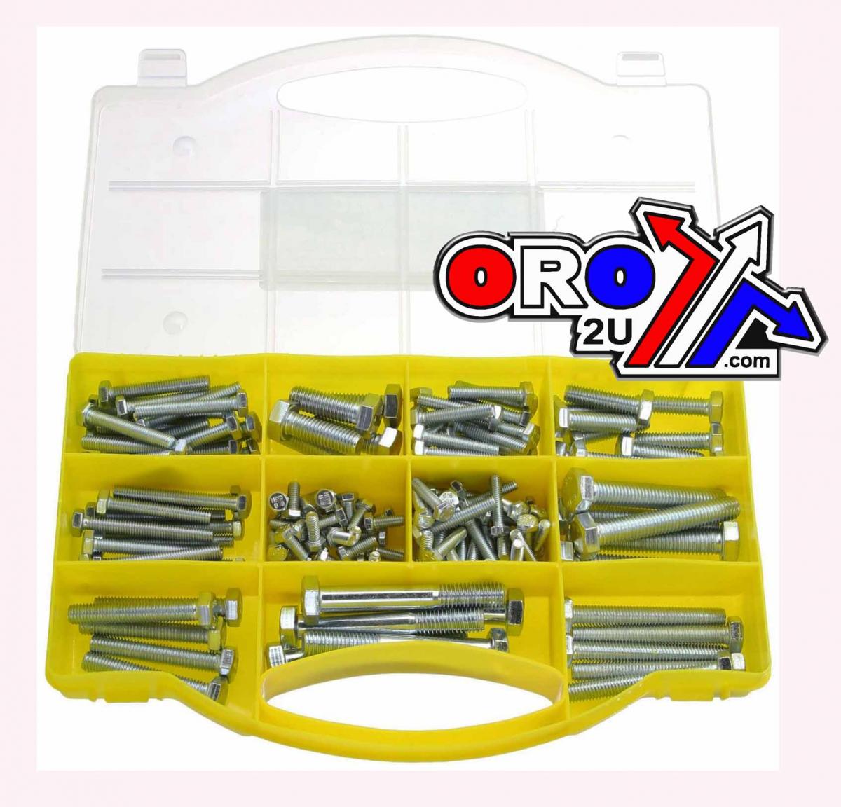 Toolstream Hex Bolt Pack 145pcs