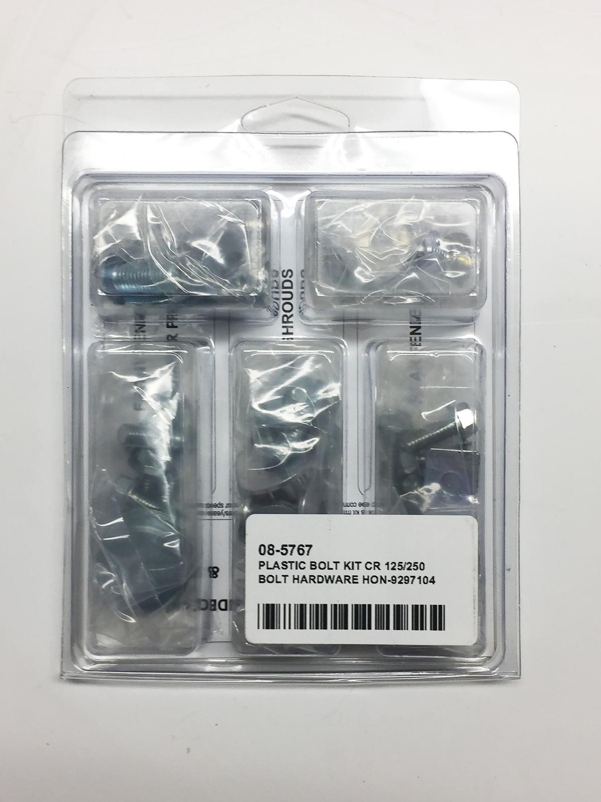 BOLT PLASTIC BOLT KIT CR 125/250, BOLT HARDWARE HON-9297104