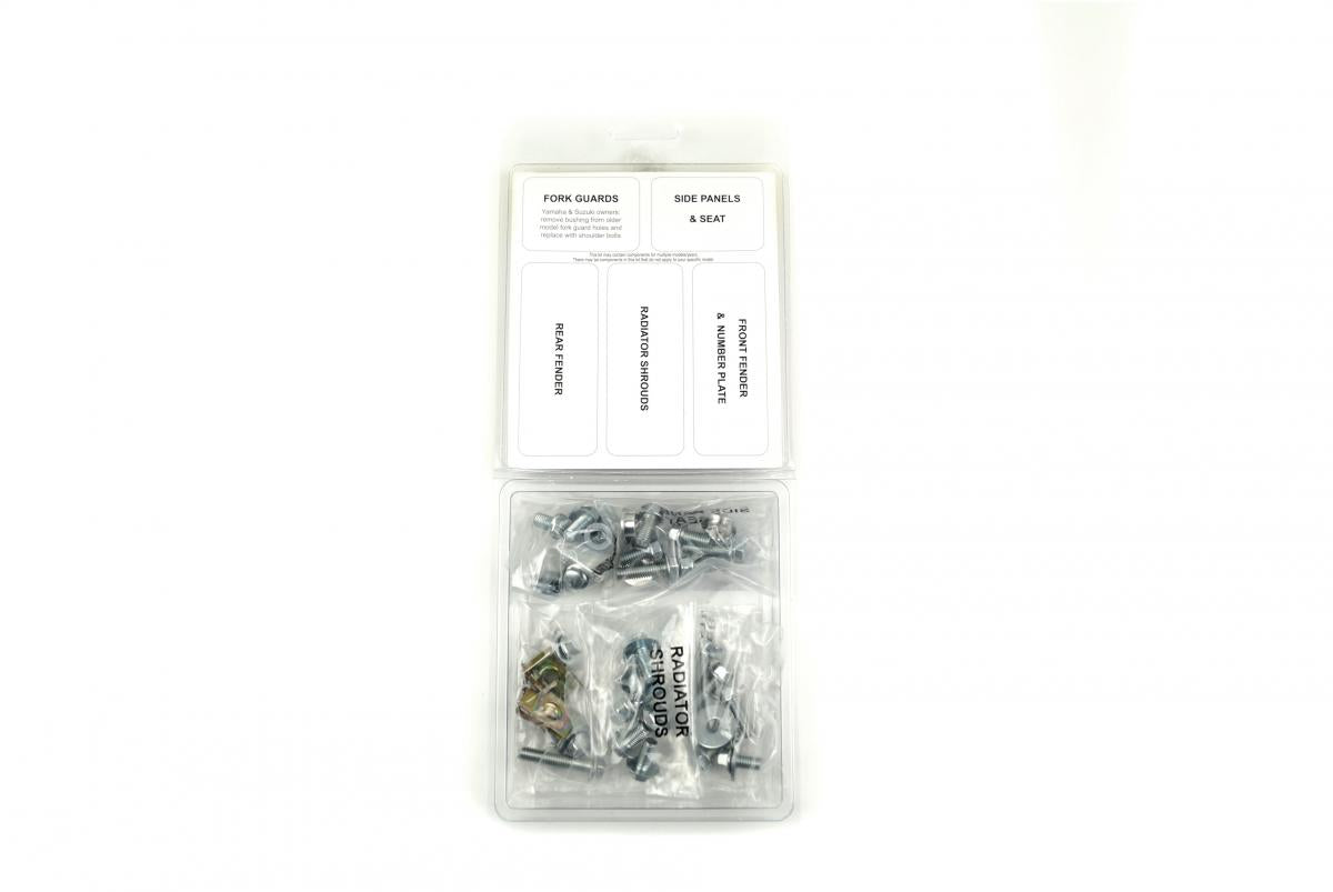 BOLT PLASTIC BOLT KIT YZ 125/250 93-95, BOLT HARDWARE YAM-9395103