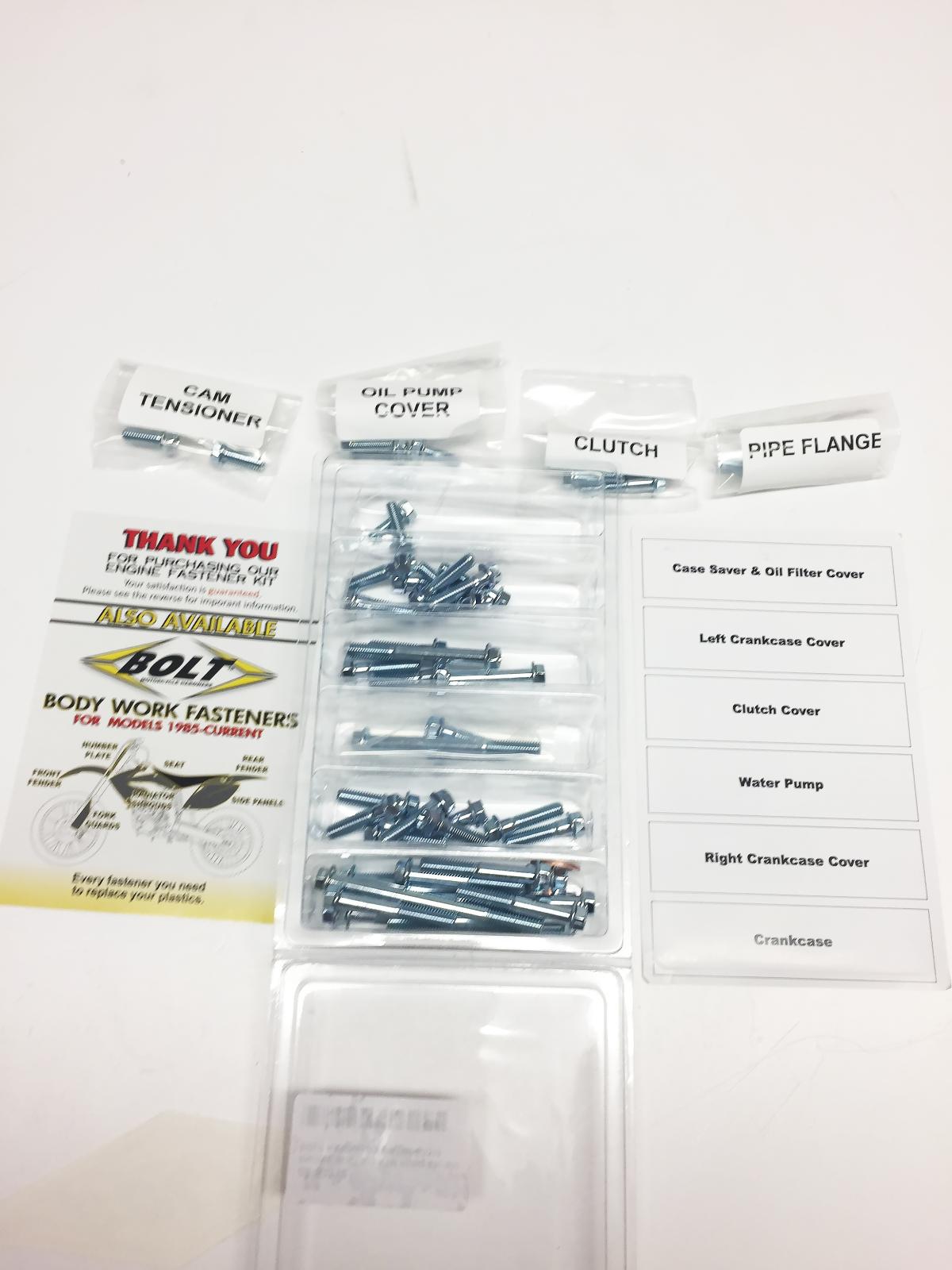 Bolt Engine Bolt Kit KTM Husq 450/500, Bolt Hardware E-KTMf4-1315