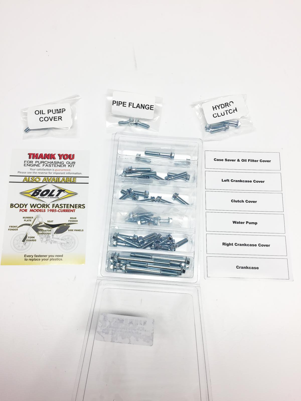 Bolt Engine Bolt Kit KTM 450/530, Bolt Hardware E-KTMf4-0911exc