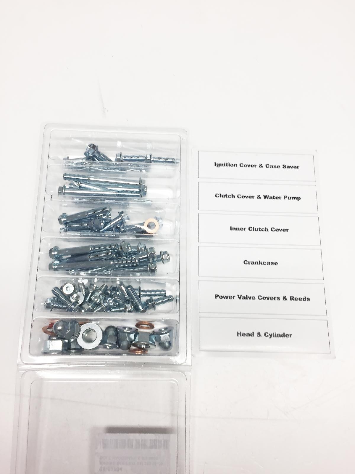 Bolt Engine Bolt Kit RM 250 96-00, Bolt Hardware E-r2-9600