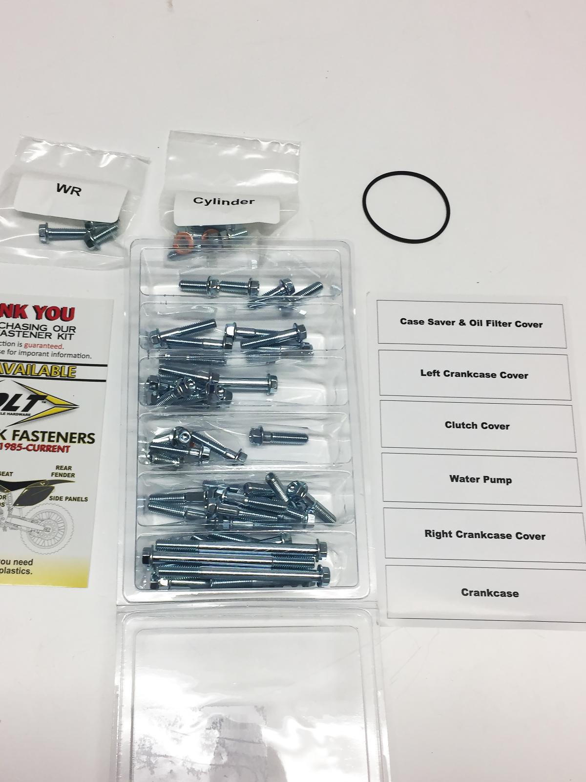 Bolt Engine Bolt Kit YZ/WR 250 F, Bolt Hardware E-yf2-1418