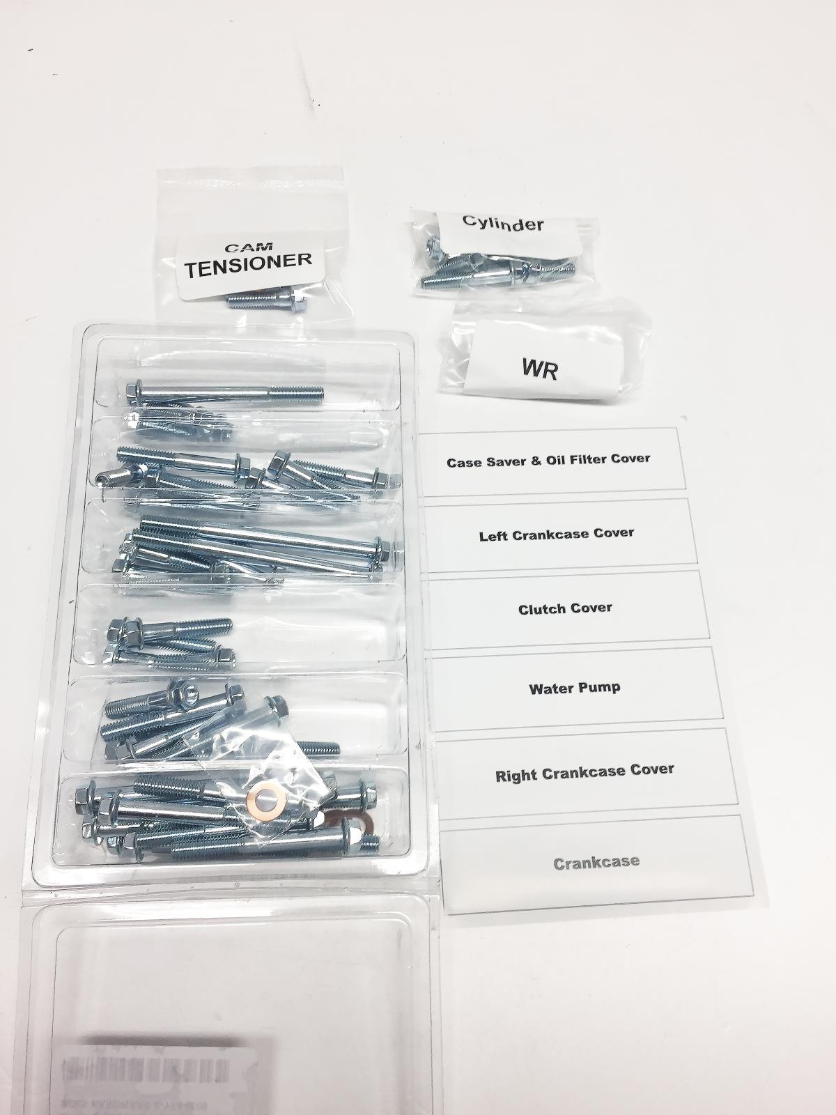 Bolt Engine Bolt Kit YZ/WR 450 F, Bolt Hardware E-yf4-0609