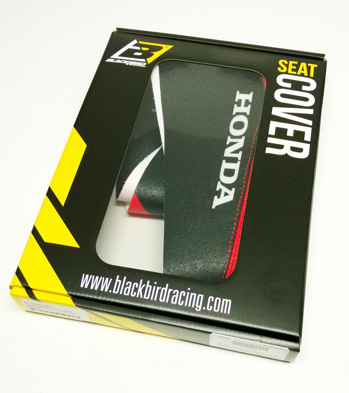 Blackbird Graphics CRF450 CRF250 Geico Cover, Blackbird Seat Cover 1147r19