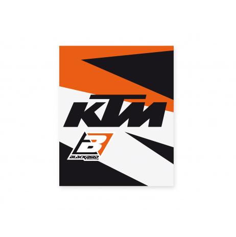 Blackbird Graphics Grip Protector KTM Trophy, Blackbrid 5016r/517, Clean Grip Protection