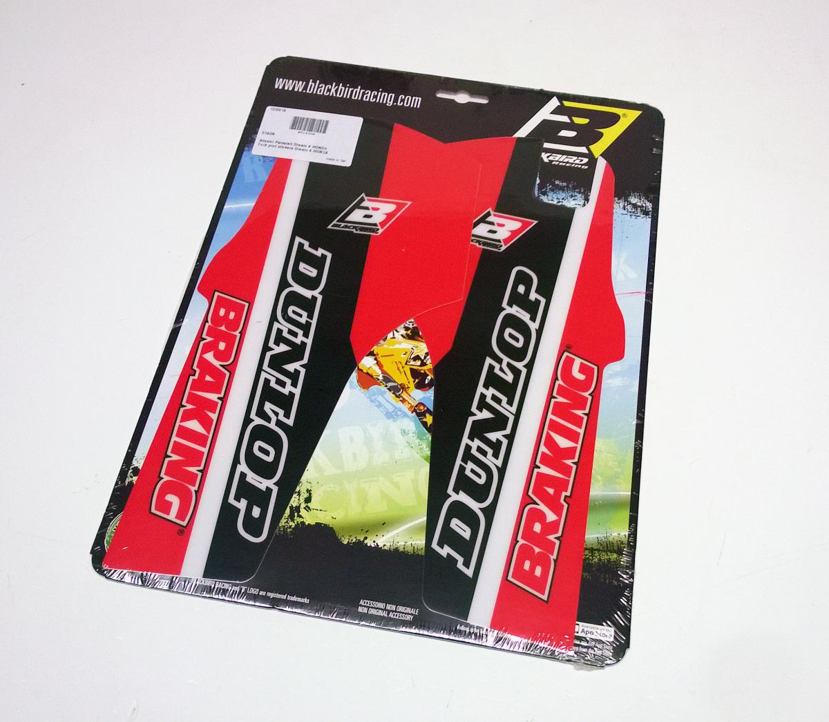 Blackbird Graphics 19-22 CRF Fork Cover Decal, Blackbird 5143n