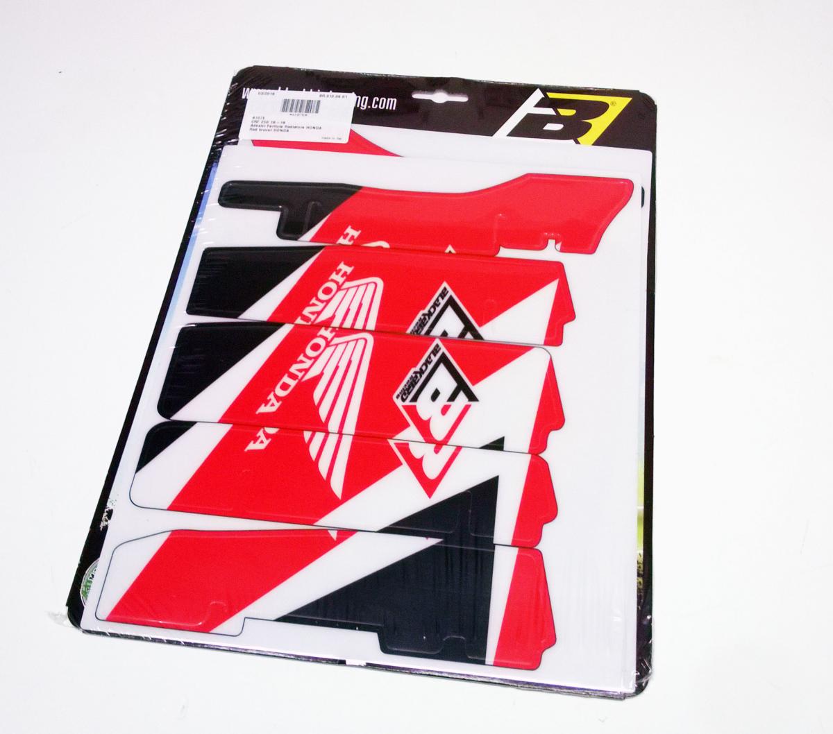BLACKBIRD 18-20 CRF RAD LOUVER DECAL, BLACKBIRD A107E