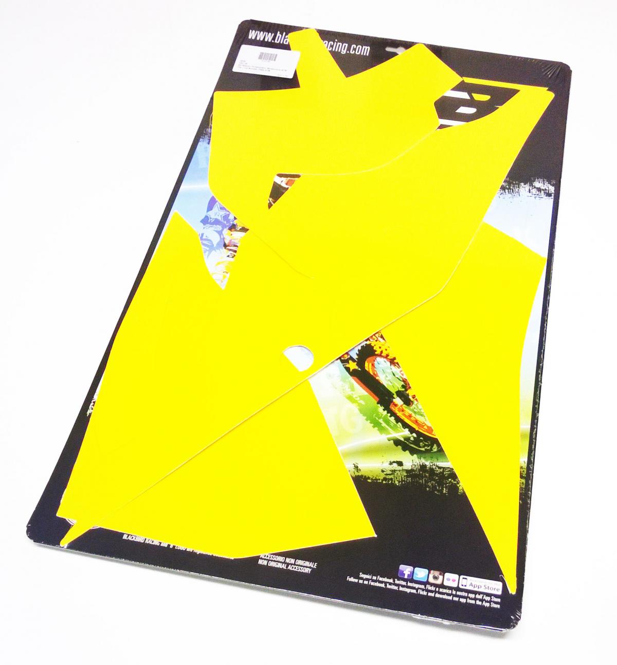 Blackbird Graphics KTM EXC/excf 2020 Pre Cut, Blackbird 3529/40 Yellow, Number Board Backgrounds