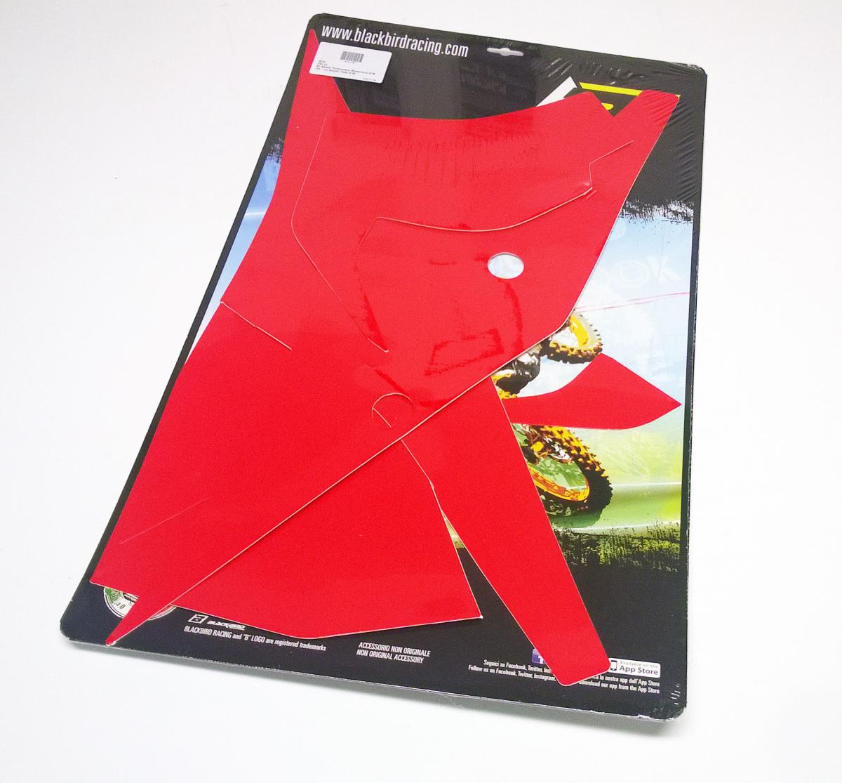 Blackbird Graphics KTM EXC/excf 2020 Pre Cut, Blackbird 3529/60 Red, Number Board Backgrounds