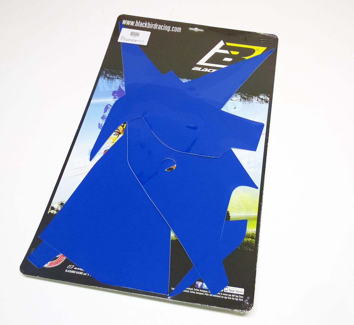 Blackbird Graphics KTM EXC/excf 2020 Pre Cut, Blackbird 3529/70 Blue, Number Board Backgrounds