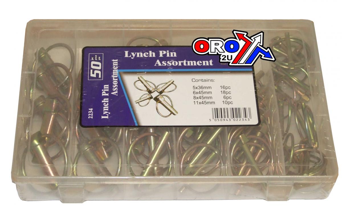 Dirt Racing Linch Pin Kit 50 Pieces Re 2234