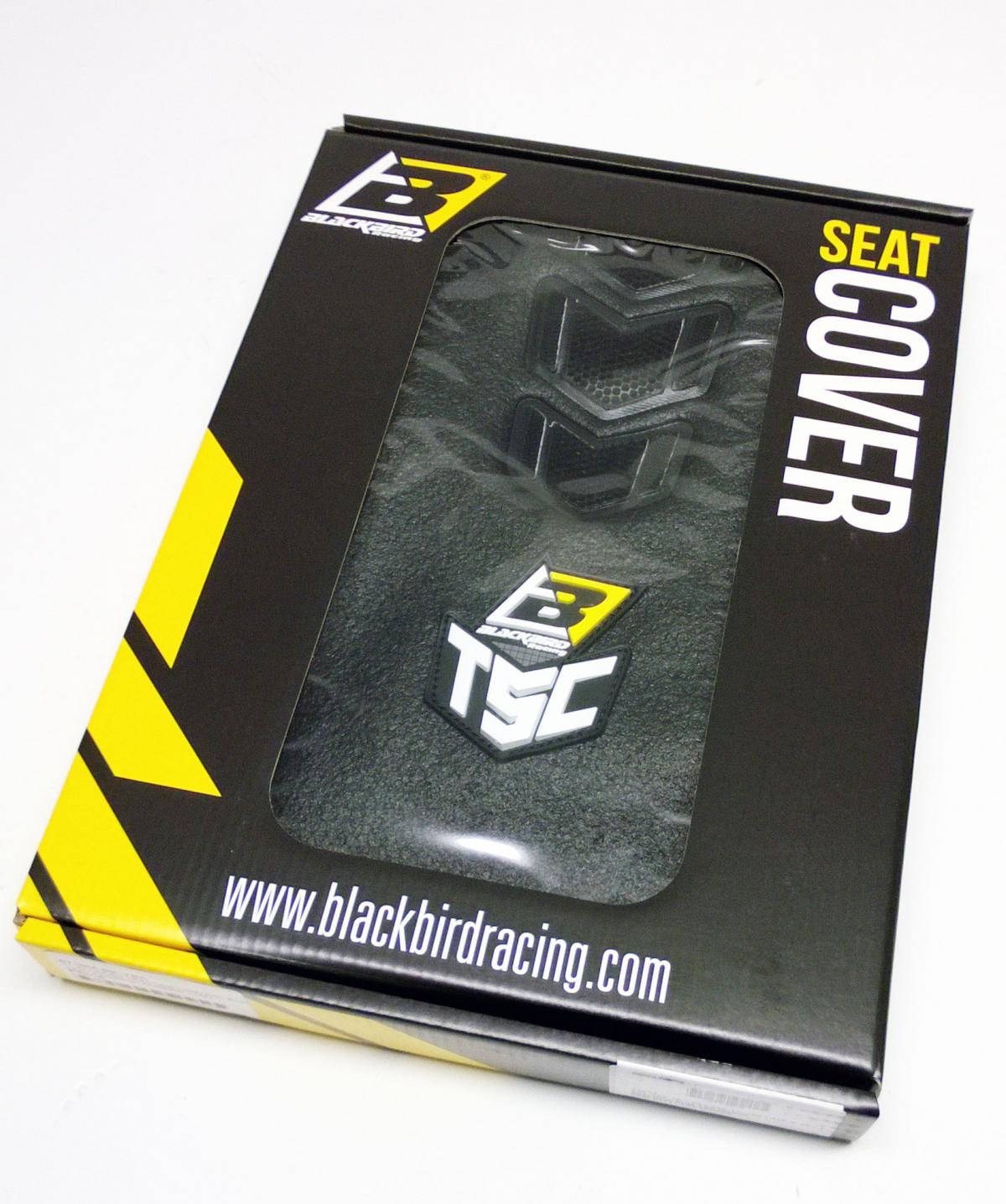 Blackbird Graphics 17-20 CRF450 Traction Control Black, Seat Cover Blackbird 1148j