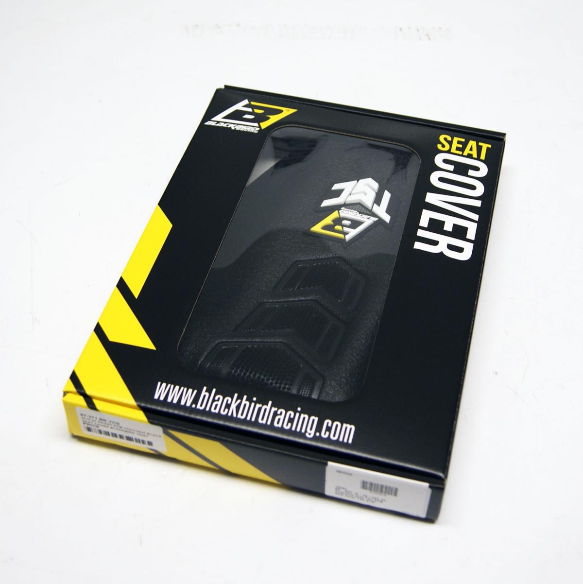 Blackbird Graphics 19-22 SX/SXF 20-23 EXC KTM Traction Black Seat Cover, Blackbird 1528j