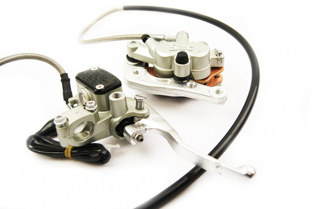 FIR KTM Complete Front Brake Assemly, Caliper, Brake Hose, Master Cylinder, 7701301500101 77713001144