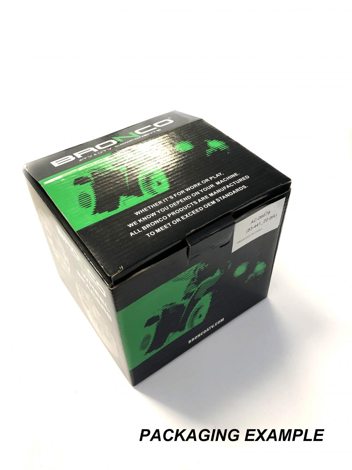 Bronco ATV Wheel Spacer 4x110 2, M12x1.50mm, Bronco Ac-06658-4