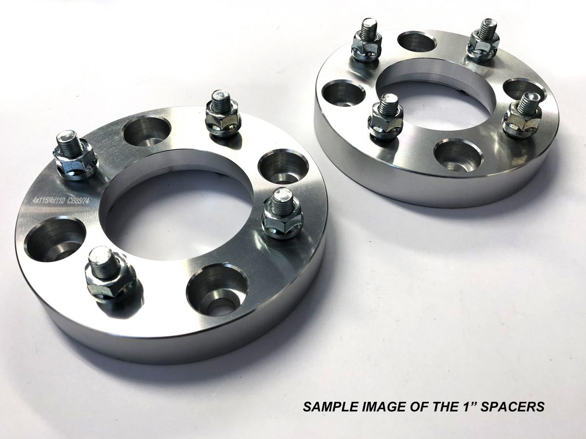 Bronco ATV Wheel Spacer 4X144 > 4X110 1, M10x1.25mm, Adaptor Adapter, Bronco Ac-06672