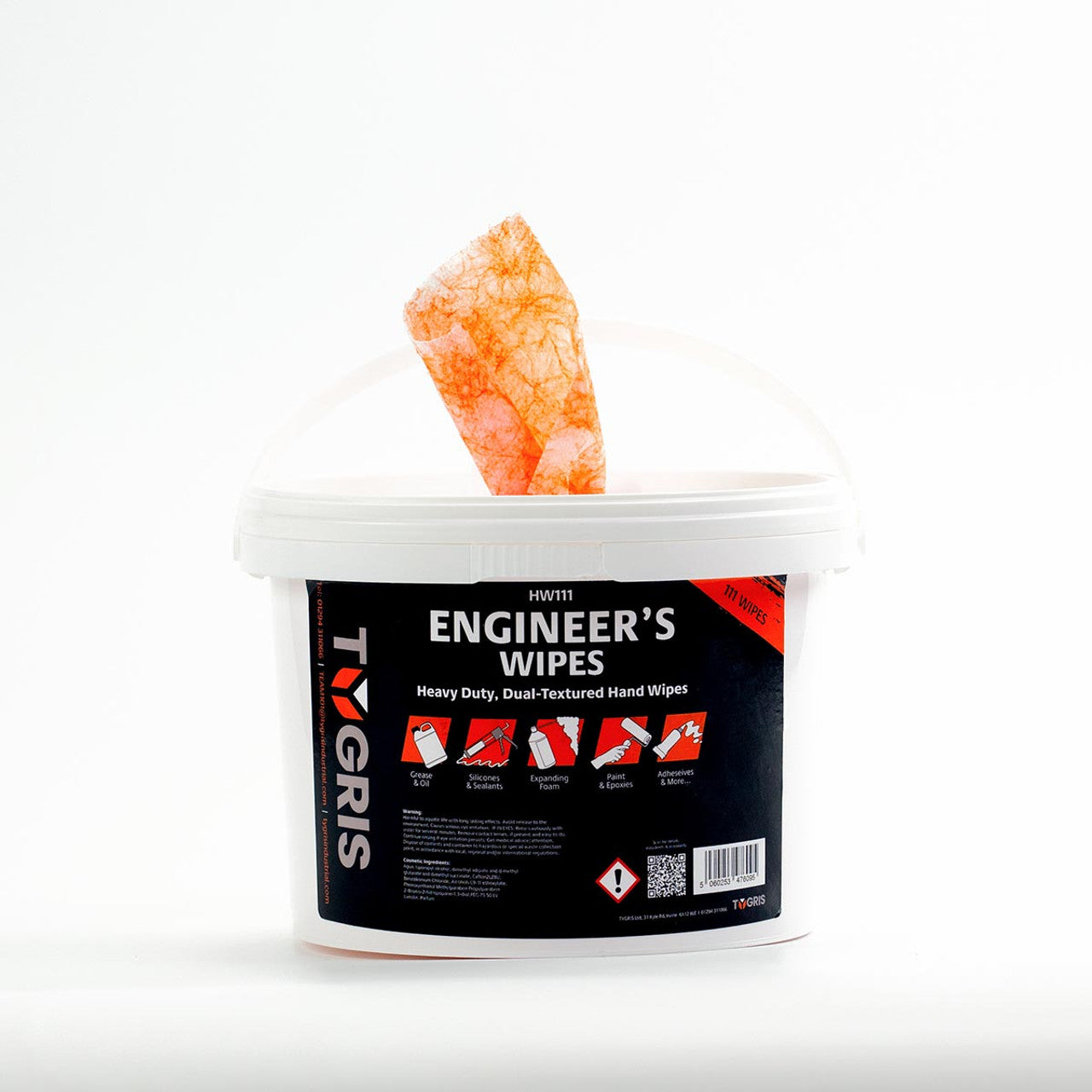 TYGRIS Tygris Heavy Duty Engineers Hand Cleaning Wipes Workshop