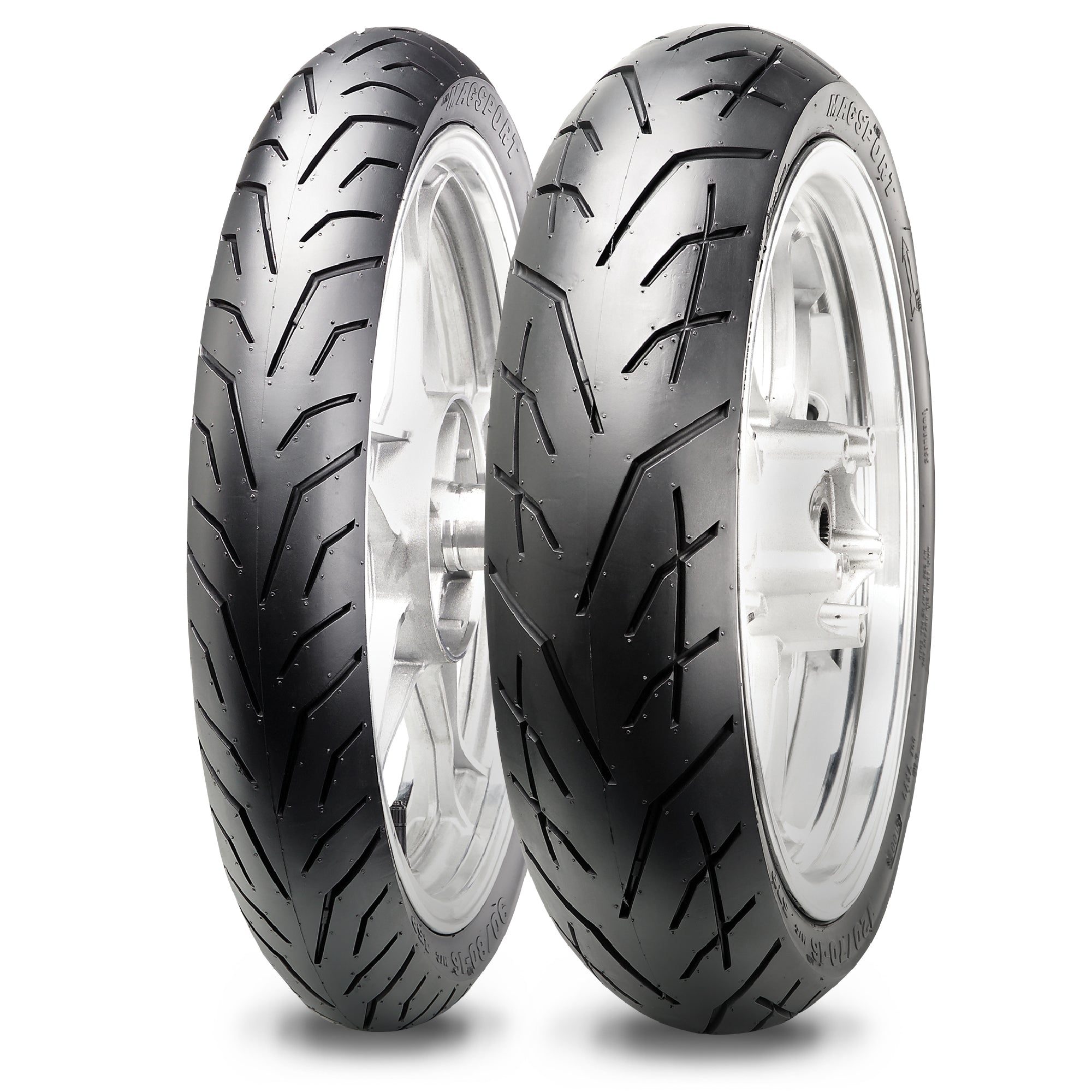 Maxxis MagSport Matched Tyre Pair 110/70H17 and 130/70H17
