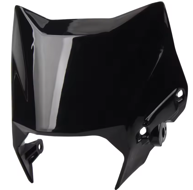 SUR-RON Front Headlight Fairing Mask Black SUR-RON Ultra Bee