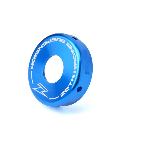 Zeta Rear Shock end cap WP 46mm H Blue