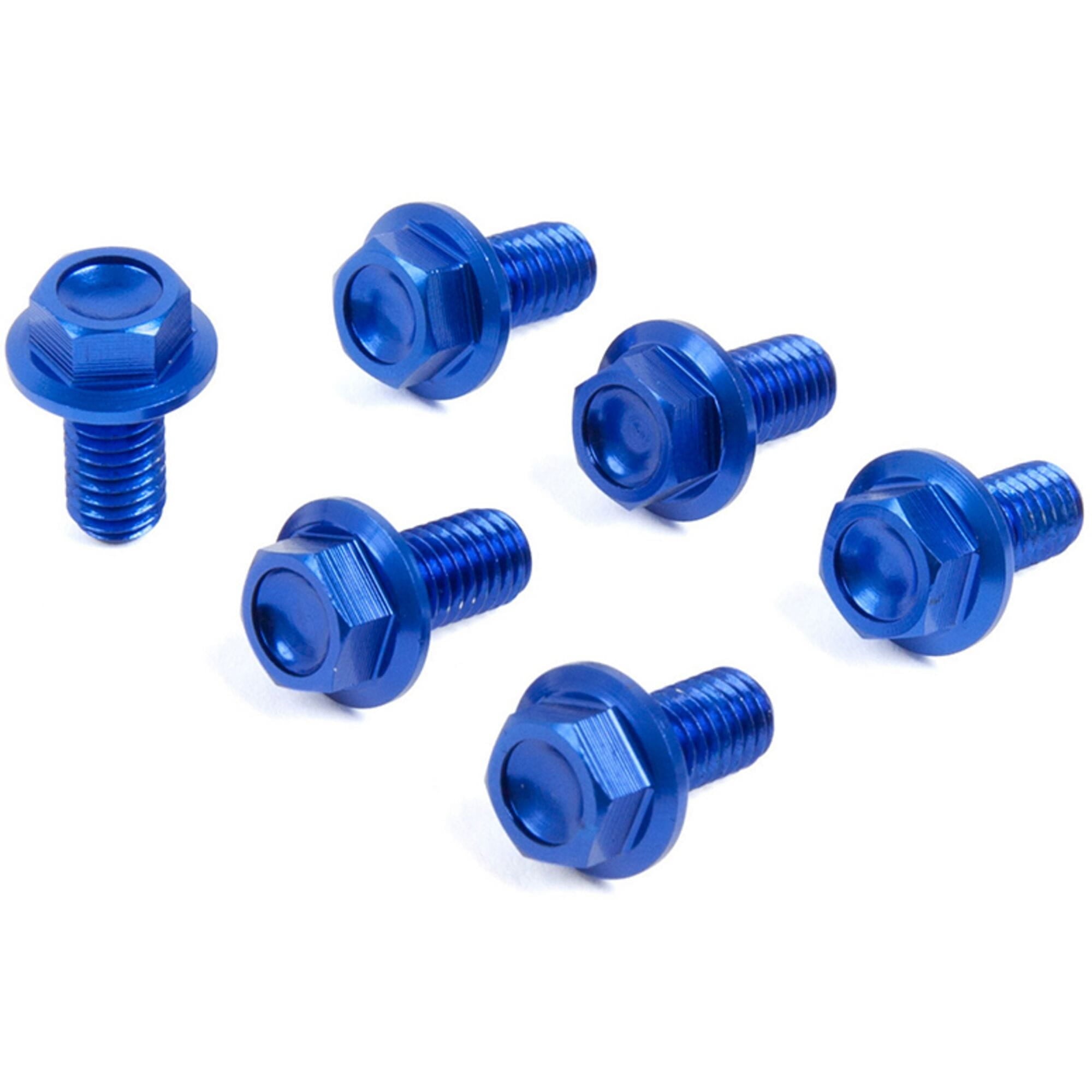 Zeta  Fork Guard Bolt Set 6pcs.Yamaha-2Bl