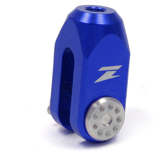 Zeta Rear brake clevis KXF 06-22 blue