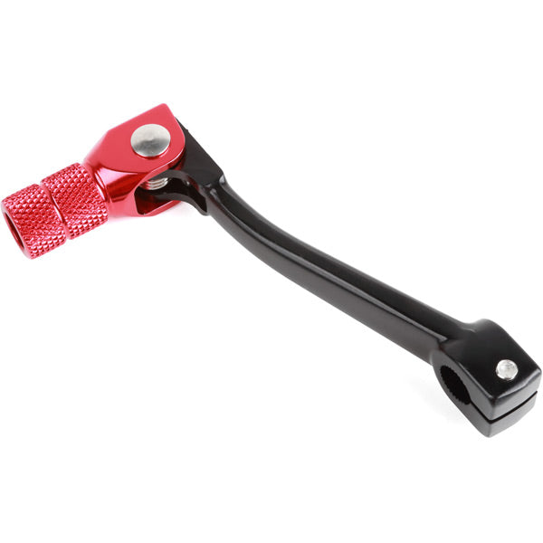 Zeta Forged Shift Lever CRF50, TTR50, DT200WR, KL250G Red