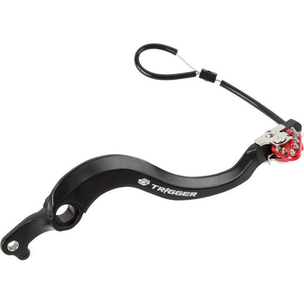 Zeta Trigger Rear Brake Pedal Lever CRF250 / 450R 05-22 red