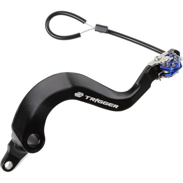 Zeta Trigger Rear Brake Pedal Lever YZ125 / 250 05-22 Blue