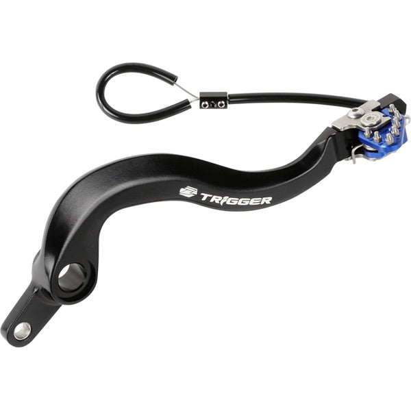 Zeta Trigger Rear Brake Pedal Lever YZF250 10-22 WRF250 15-20 blue