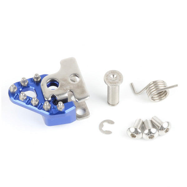 Zeta Trigger Rear Brake Pedal Lever Replacement Tip Set blue