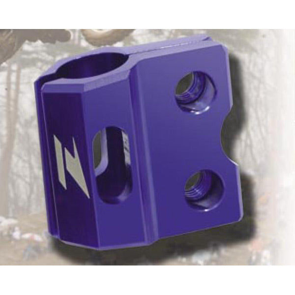 Zeta Front brake hose holder KX KXF / RM RMZ 04-22 blue