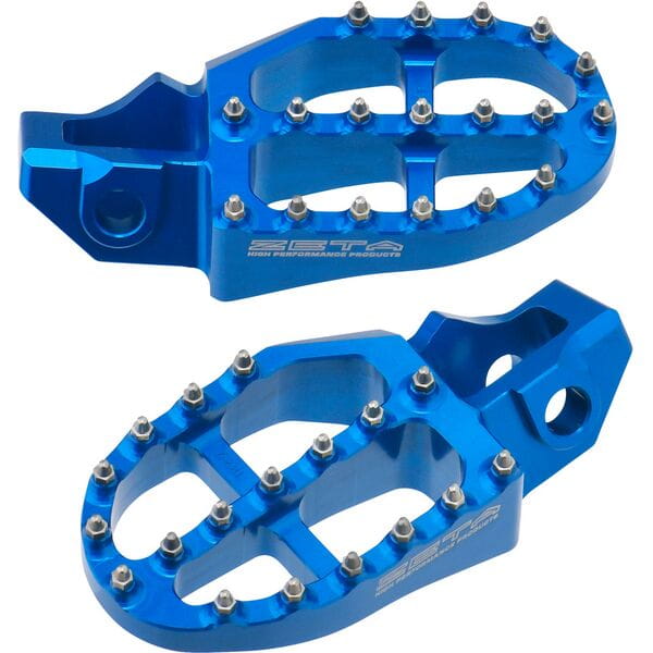 Zeta Aluminum FootPegs Husky FC 16-22, TE/FE 17-22 Blue